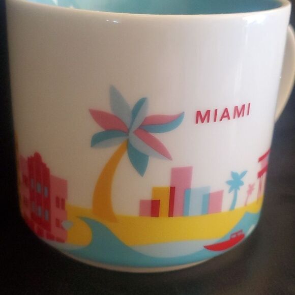 Starbucks Miami Coffee Mug "You Are Here" series 2017 / SALE 60% OFF - Picture 2 of 6